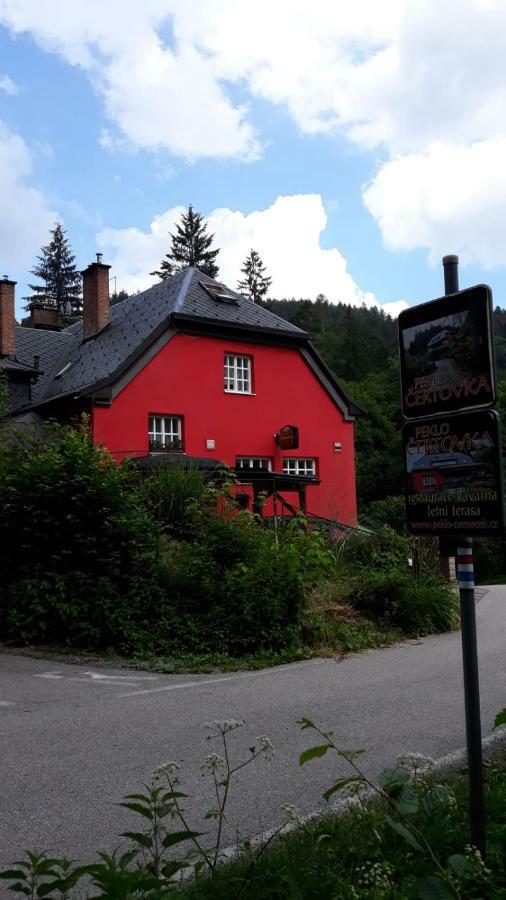 Certovka Peklo Hotel Nachod Exterior photo